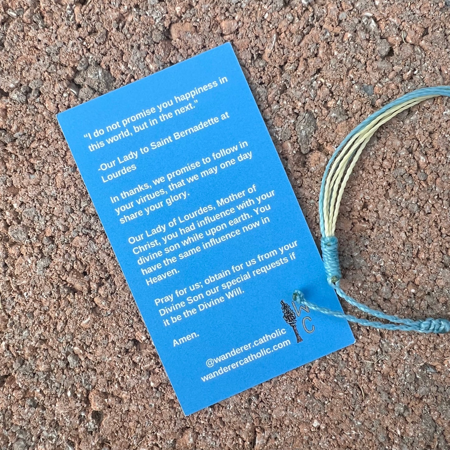 Wanderer Companion Bracelet | Our Lady of Lourdes