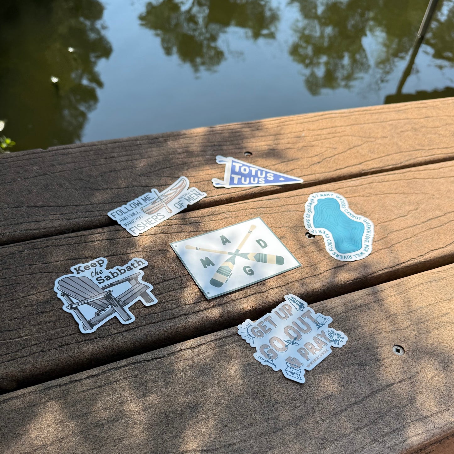 Lake Life Sticker Pack