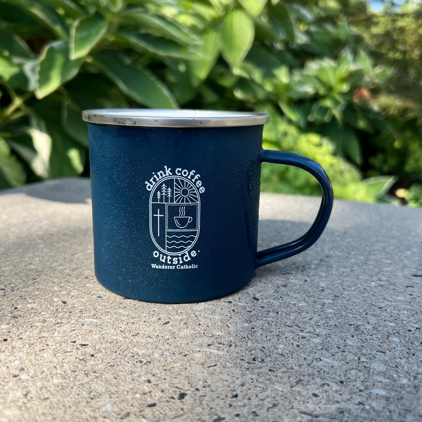 Drink Coffee Outside Camping Mug