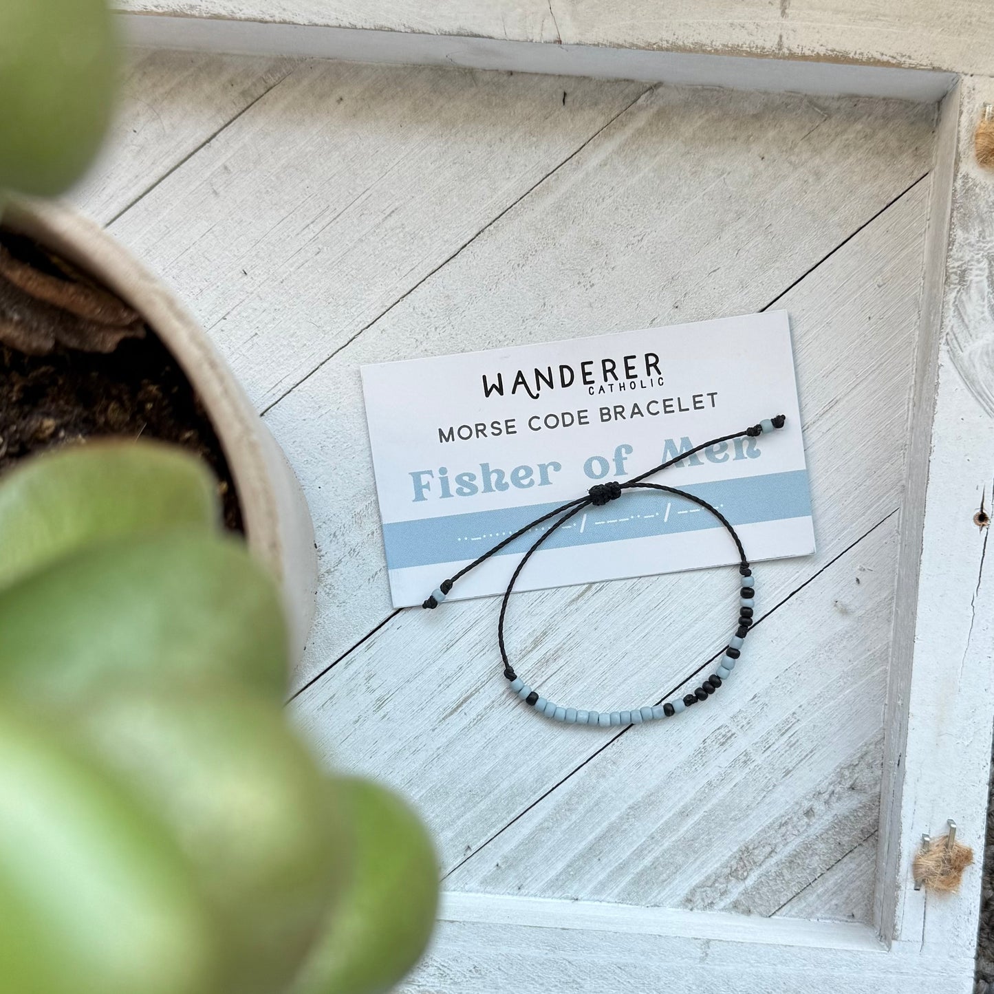 Fisher of Men Morse Code Bracelet