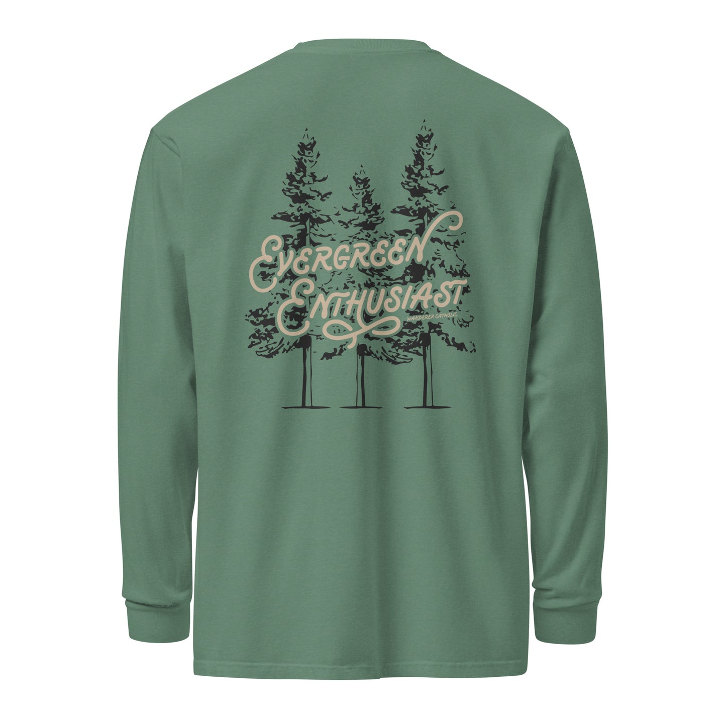 Evergreen Enthusiast Traditional Long Sleeve T-Shirt
