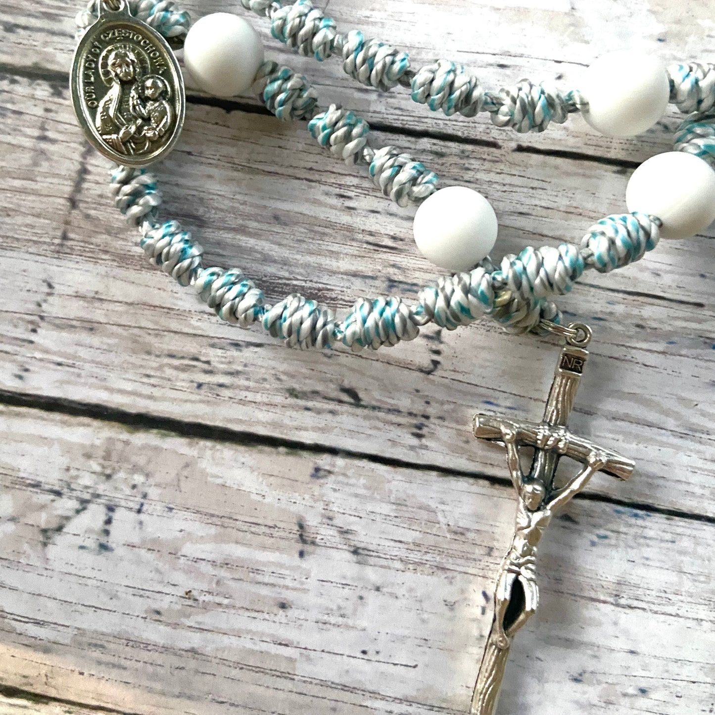 Adventurer Twine Rosary - Saint John Paul II | Totus Tuus