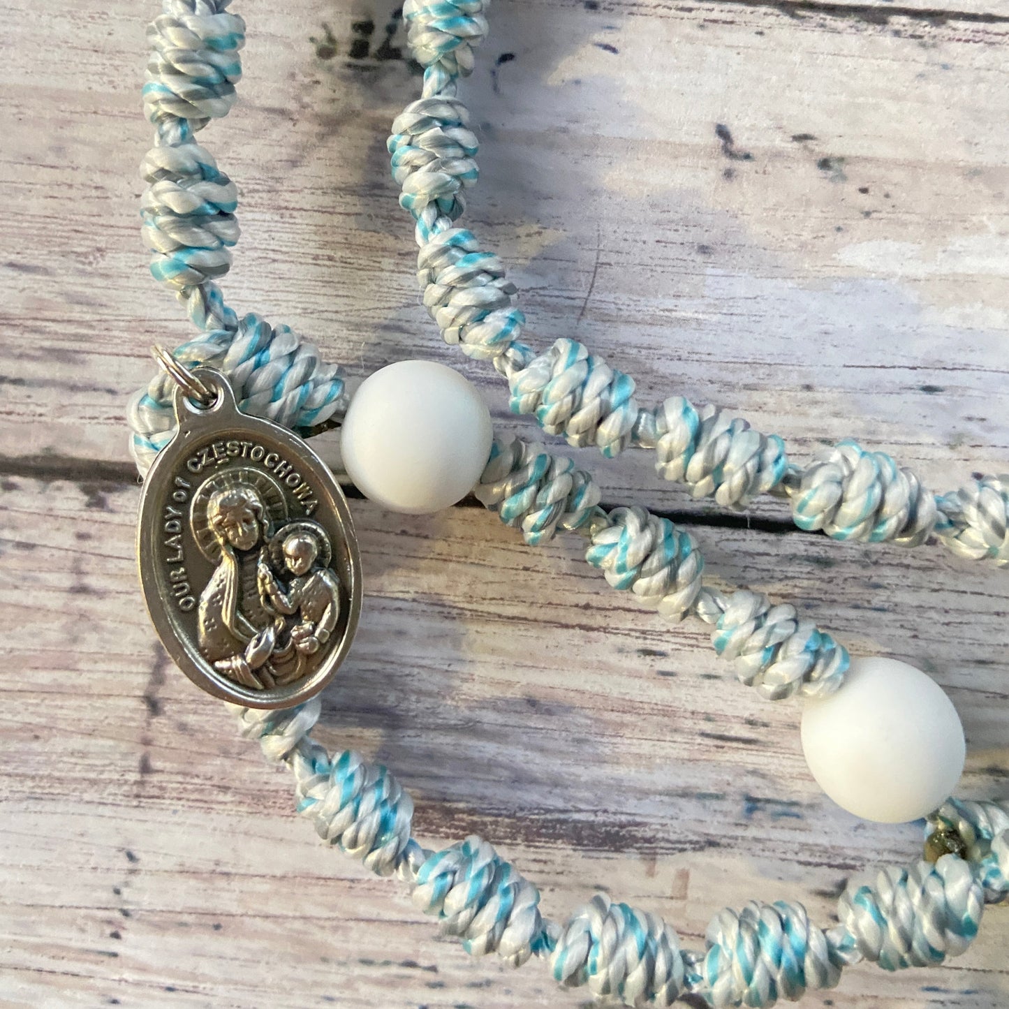 Adventurer Twine Rosary - Saint John Paul II | Totus Tuus