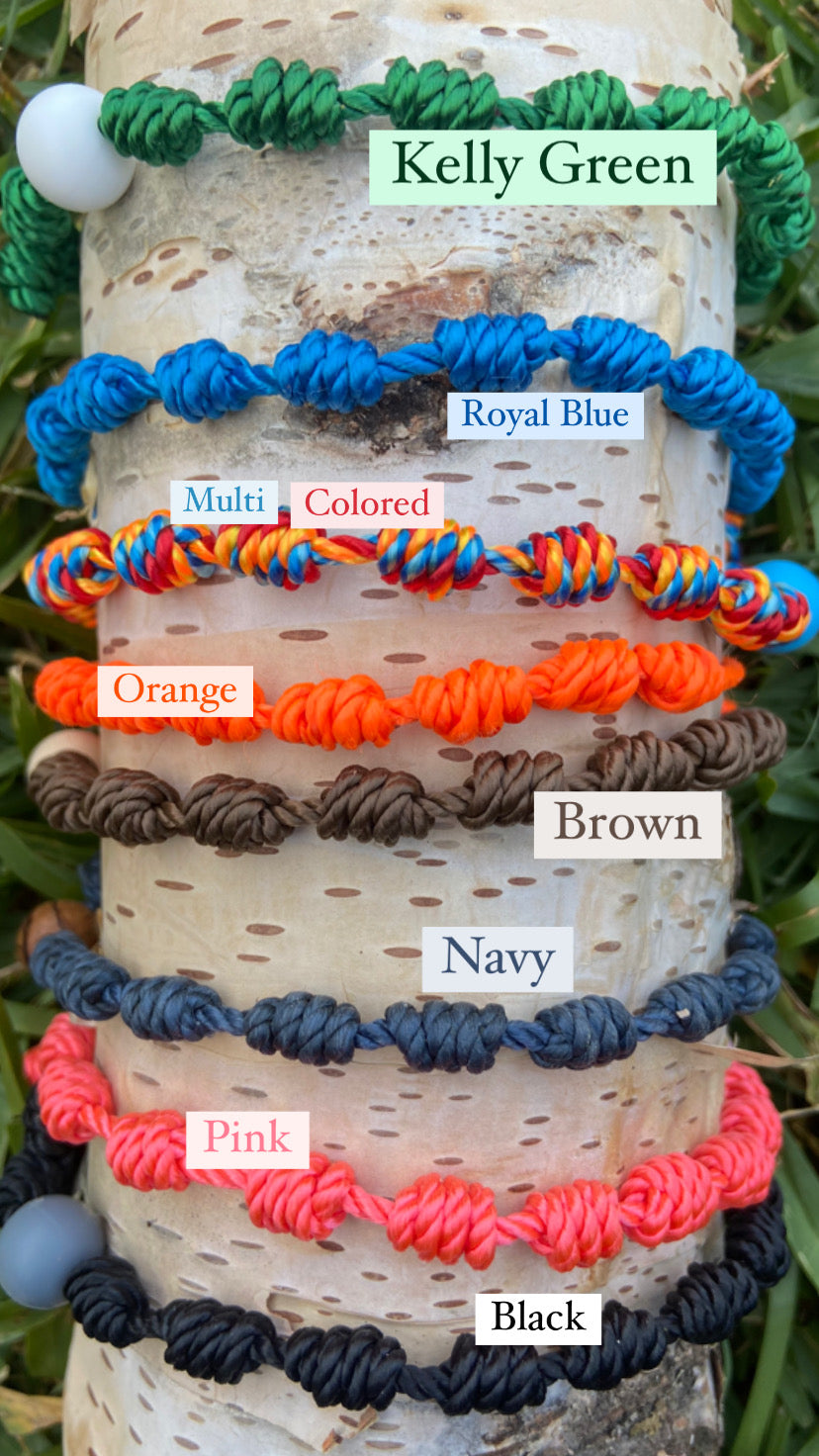 Saint Kateri Tekakwitha Twine Rosary Bracelet