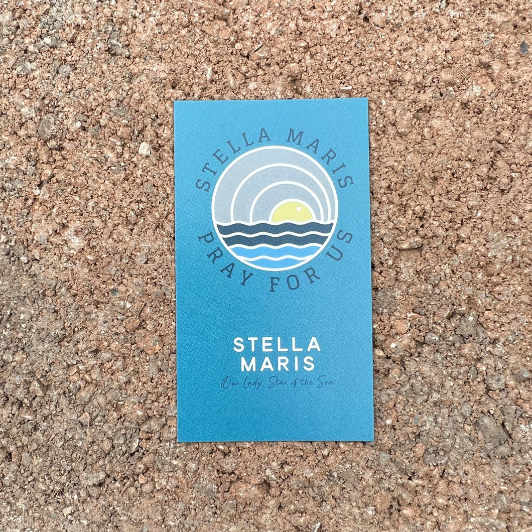 Our Lady Star of the Sea - Stella Maris Prayer Card