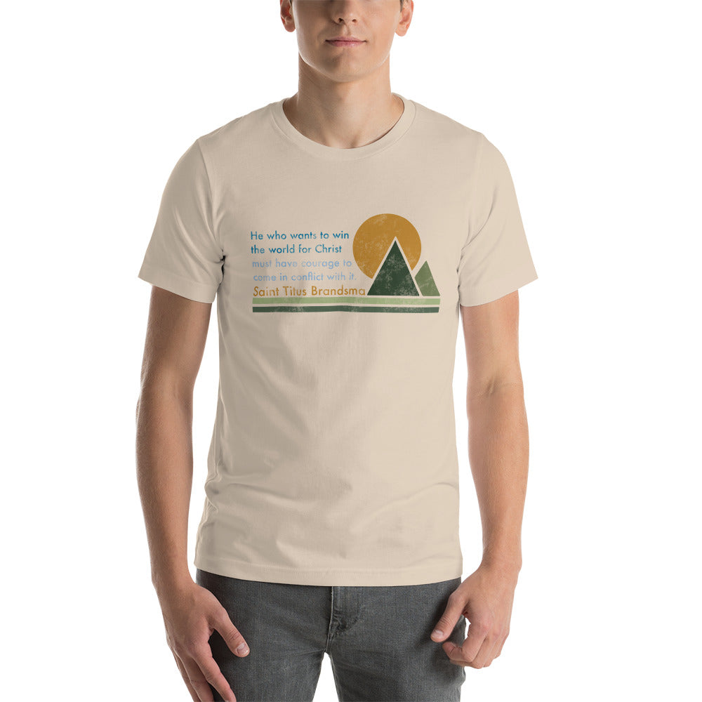 Saint Titus Brandsma Short Sleeve T-shirt