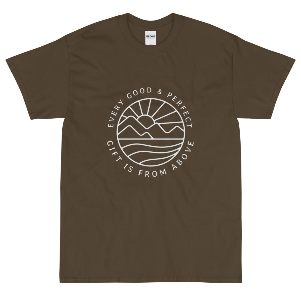 Gifts From Above | James 1:17 Short Sleeve T-shirt - Extended Sizes Available