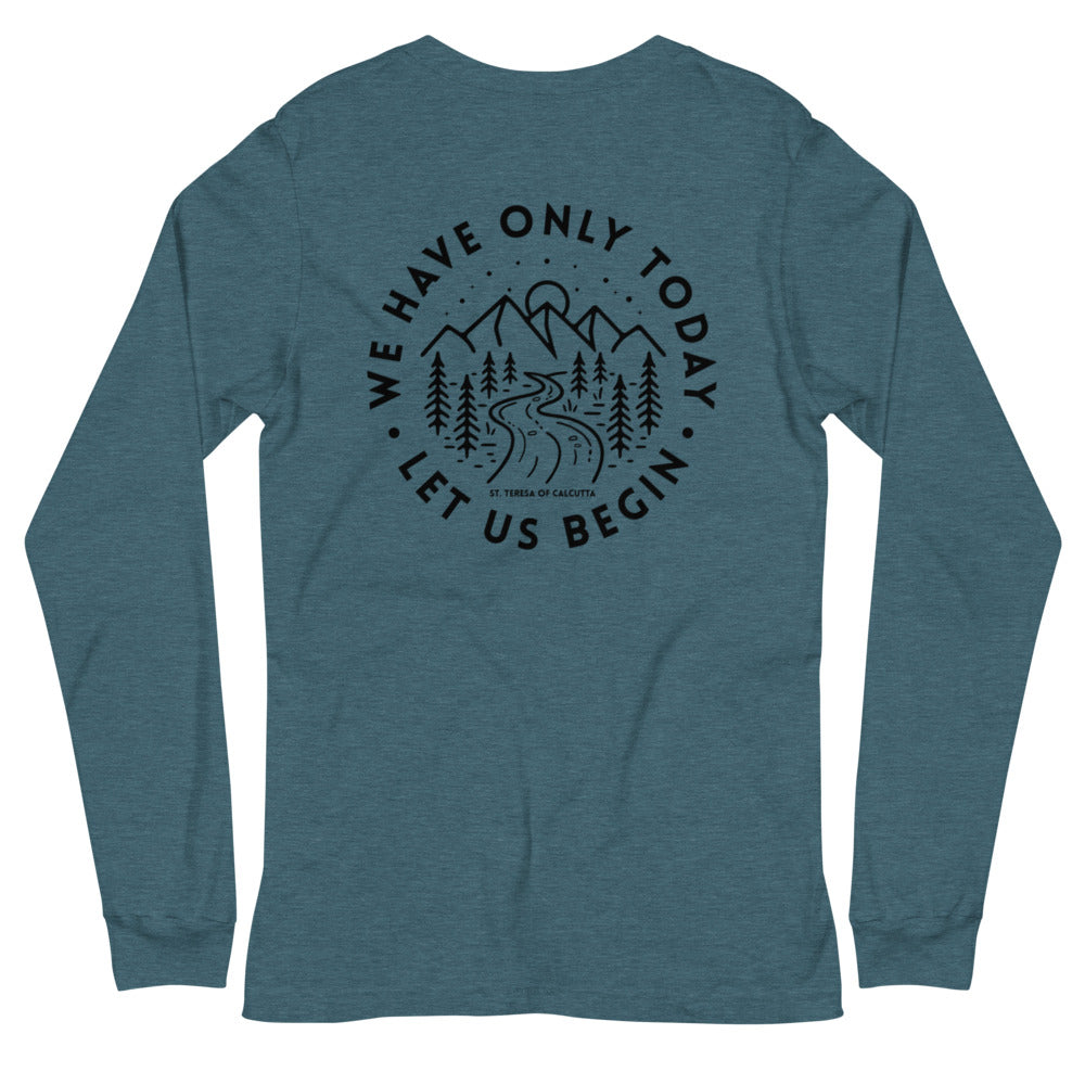 Let Us Begin - St. Teresa of Calcutta Unisex Long Sleeve Tee