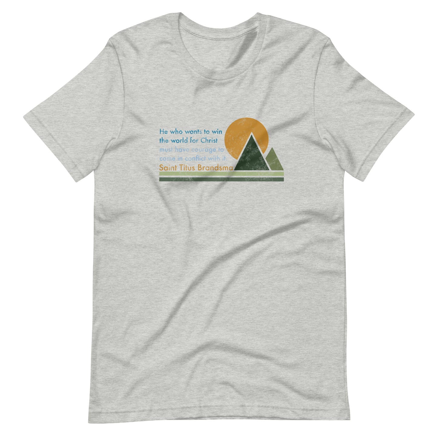 Saint Titus Brandsma Short Sleeve T-shirt