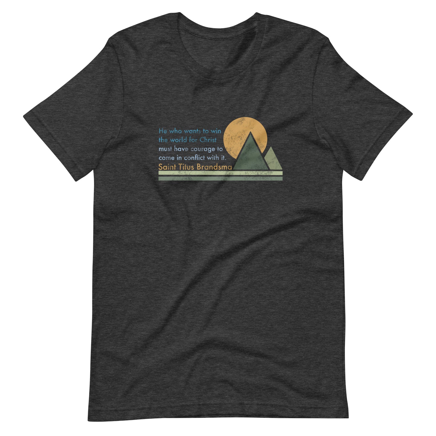 Saint Titus Brandsma Short Sleeve T-shirt