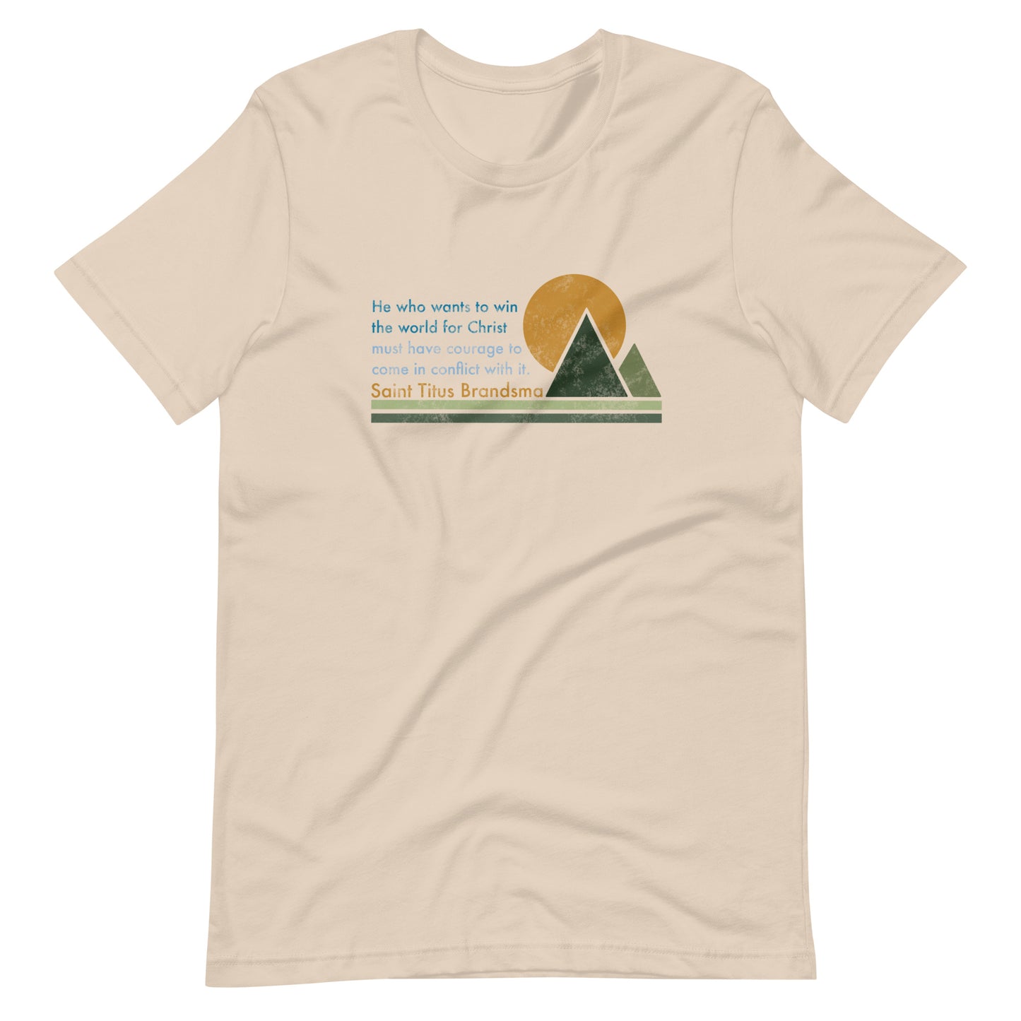 Saint Titus Brandsma Short Sleeve T-shirt