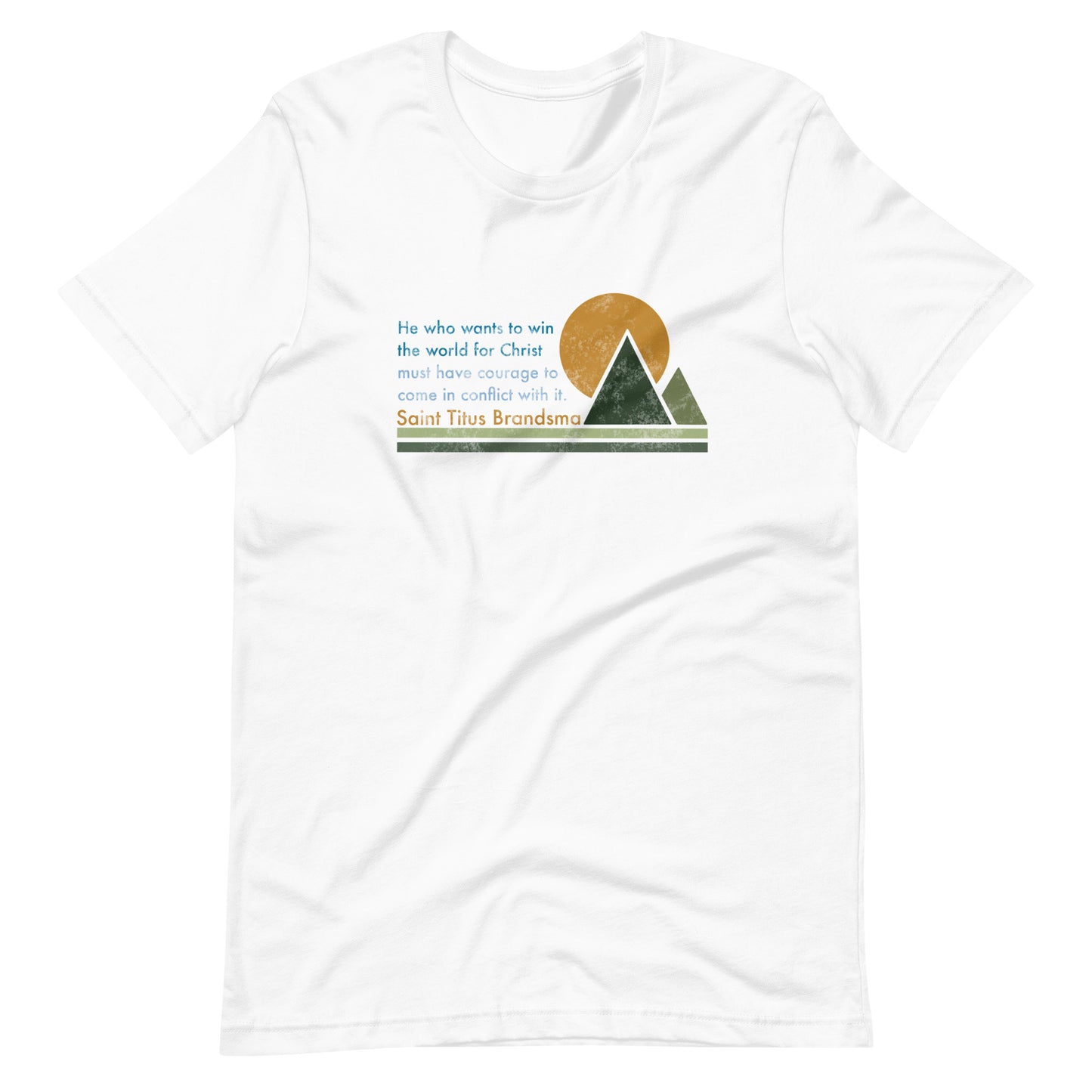 Saint Titus Brandsma Short Sleeve T-shirt