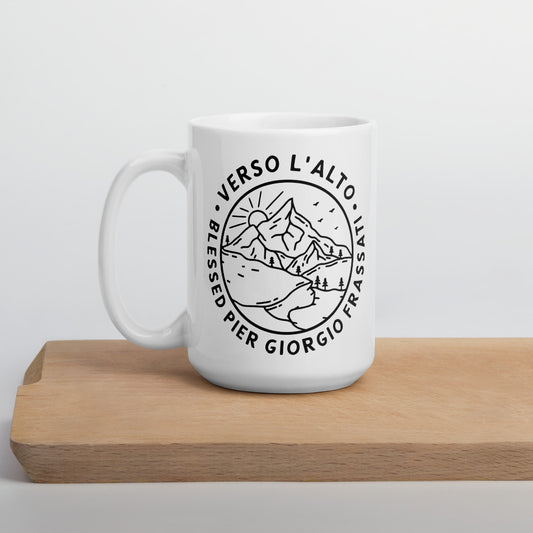 Verso L'Alto - Saint Pier Giorgio Frassati Mug 11 oz | 15 oz