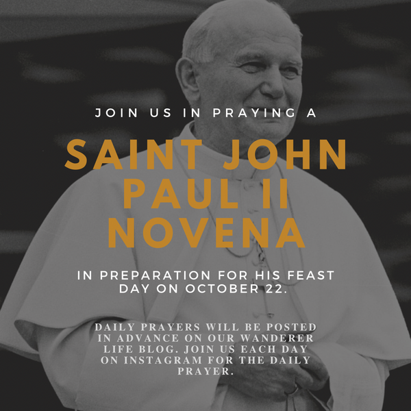 Join Us for a Saint John Paul II Novena