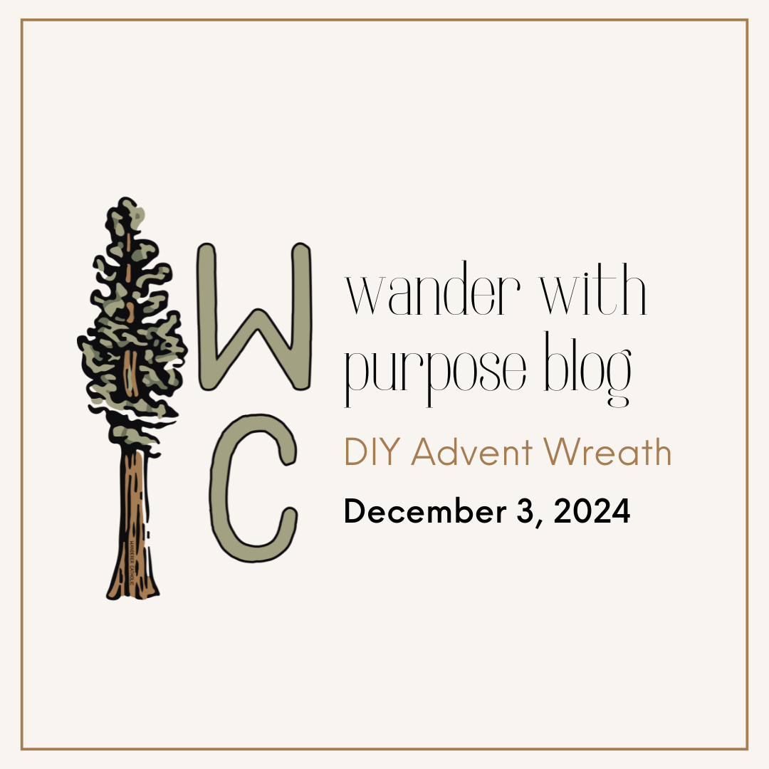 Weekly Happenings - DIY Advent Wreath