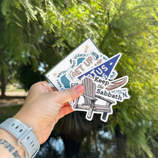 Lake Life Sticker Pack