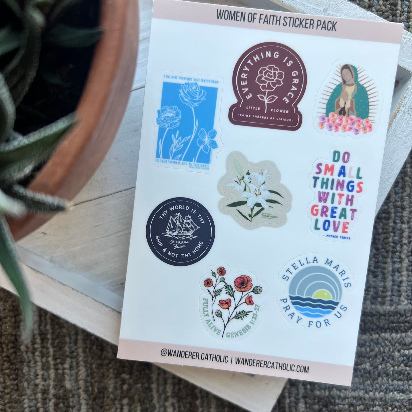 Sticker Sheets | Catholic Stickers Pack