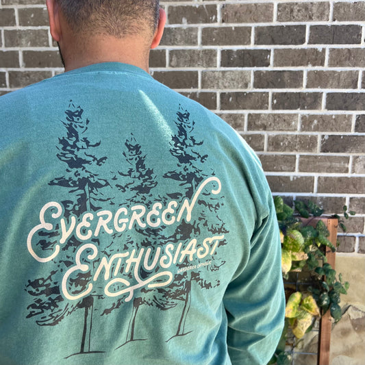 Evergreen Enthusiast Traditional Long Sleeve T-Shirt