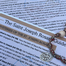 Load image into Gallery viewer, Saint Joseph Rosary Guide
