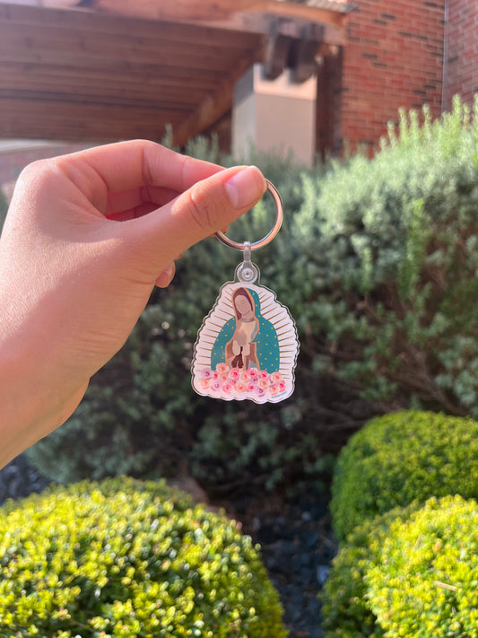 Our Lady of Guadalupe Keychain