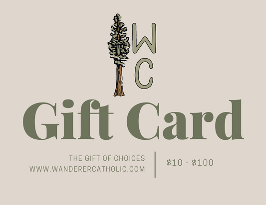 Wanderer Catholic Gift Card