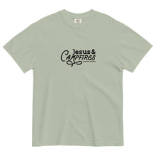 Load image into Gallery viewer, Jesus &amp; Campfires Heavyweight T-Shirt
