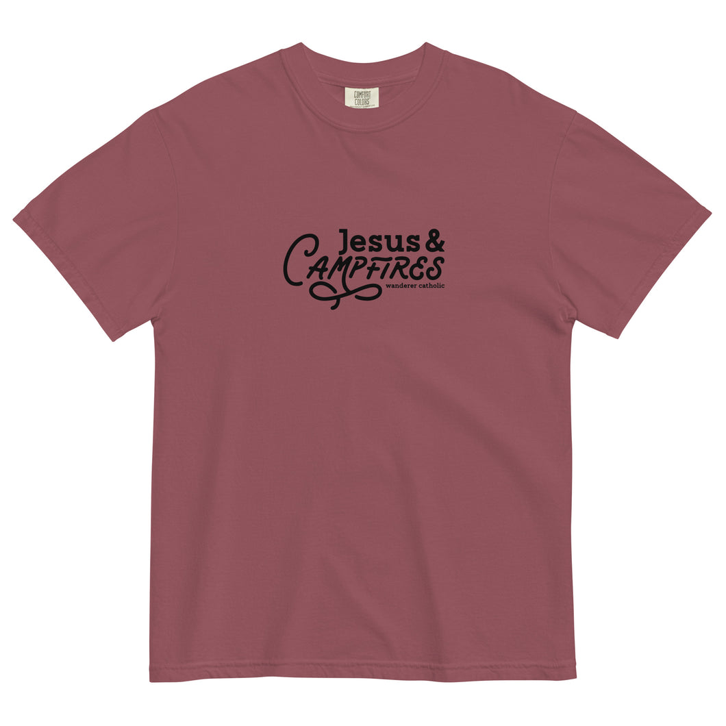 Jesus & Campfires Heavyweight T-Shirt