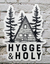 Load image into Gallery viewer, Hygge and Holy Wanderer Catholic die cut sticker
