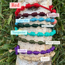 Load image into Gallery viewer, Blessed Stanley Rother Twine Rosary Bracelet
