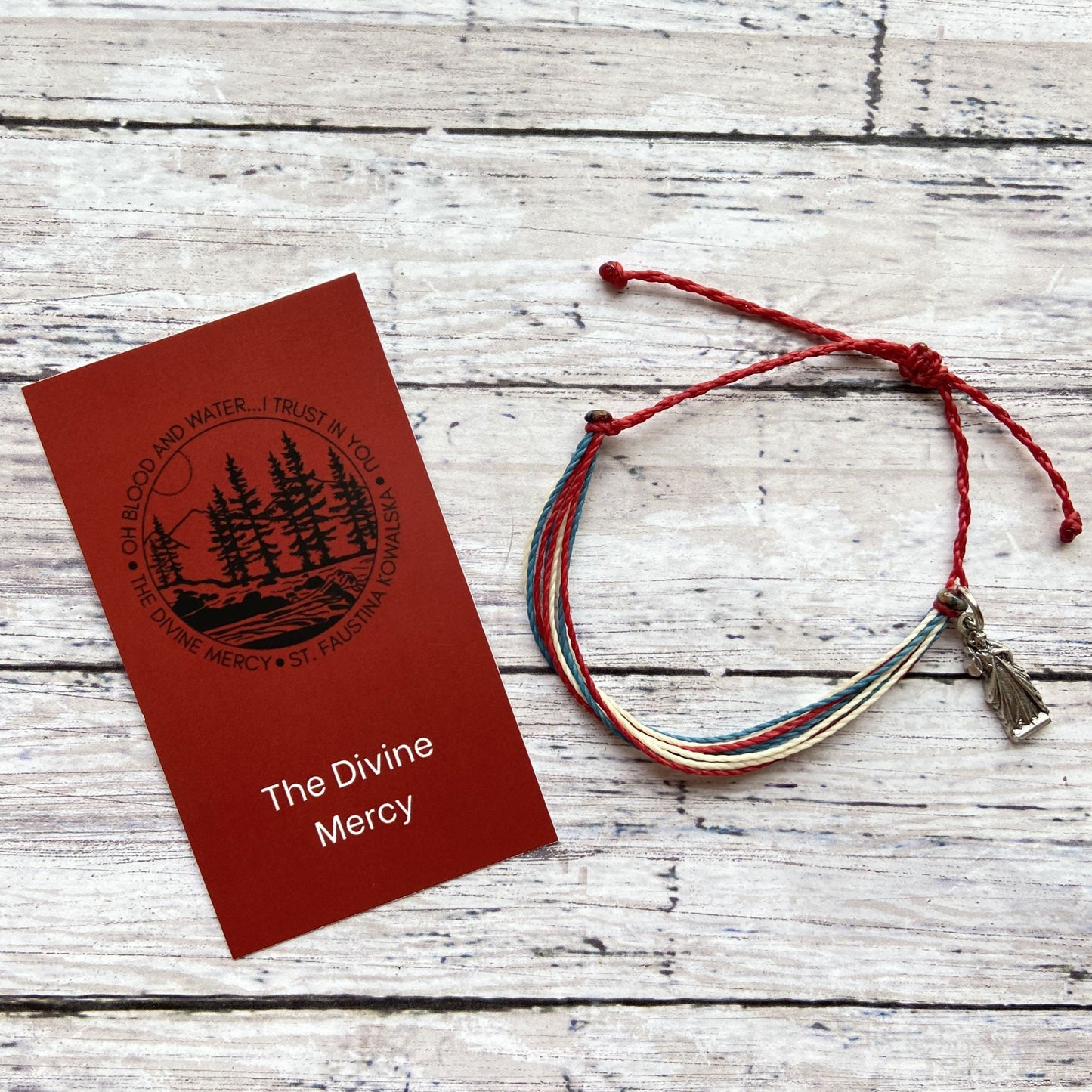 Wanderer Companion Bracelet | Saint Faustina and The Divine Mercy