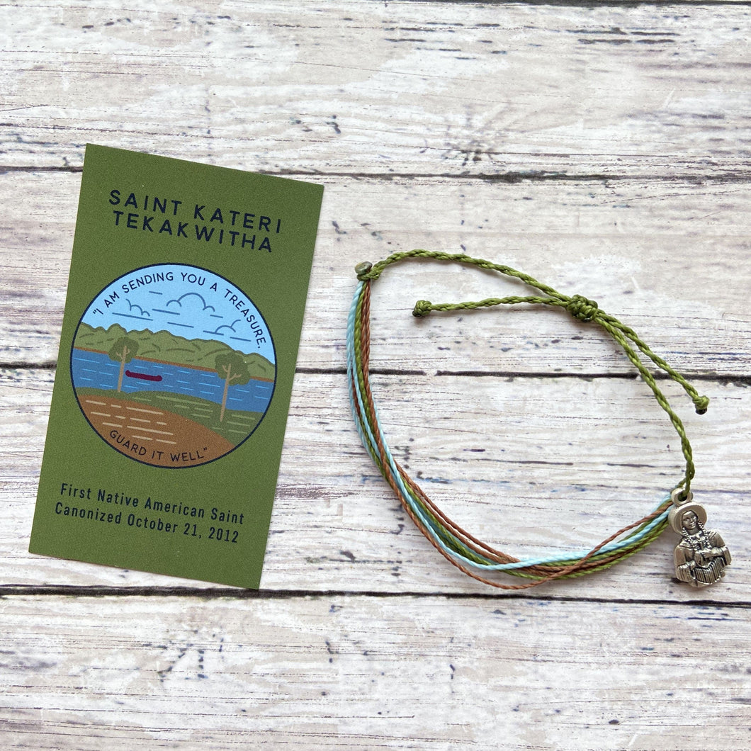 Wanderer Companion Bracelet | Saint Kateri Tekakwitha