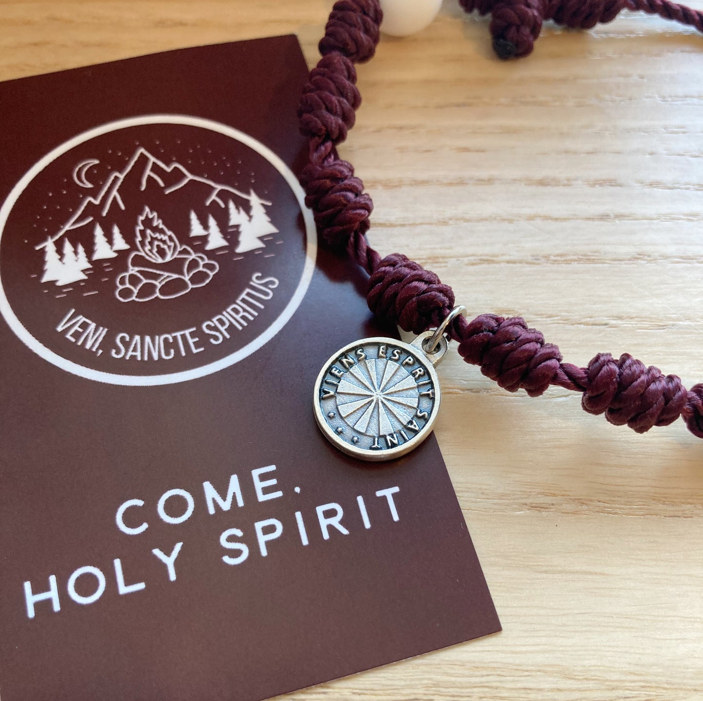 Come, Holy Spirit Special Edition Twine Rosary Bracelet