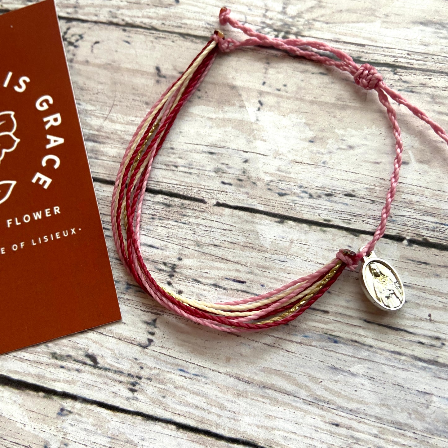 Wanderer Companion Bracelet | Saint Therese of Lisieux Little Flower