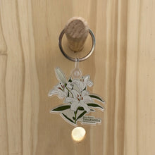 Load image into Gallery viewer, Saint Kateri - Lily of the Mohawks Keychain
