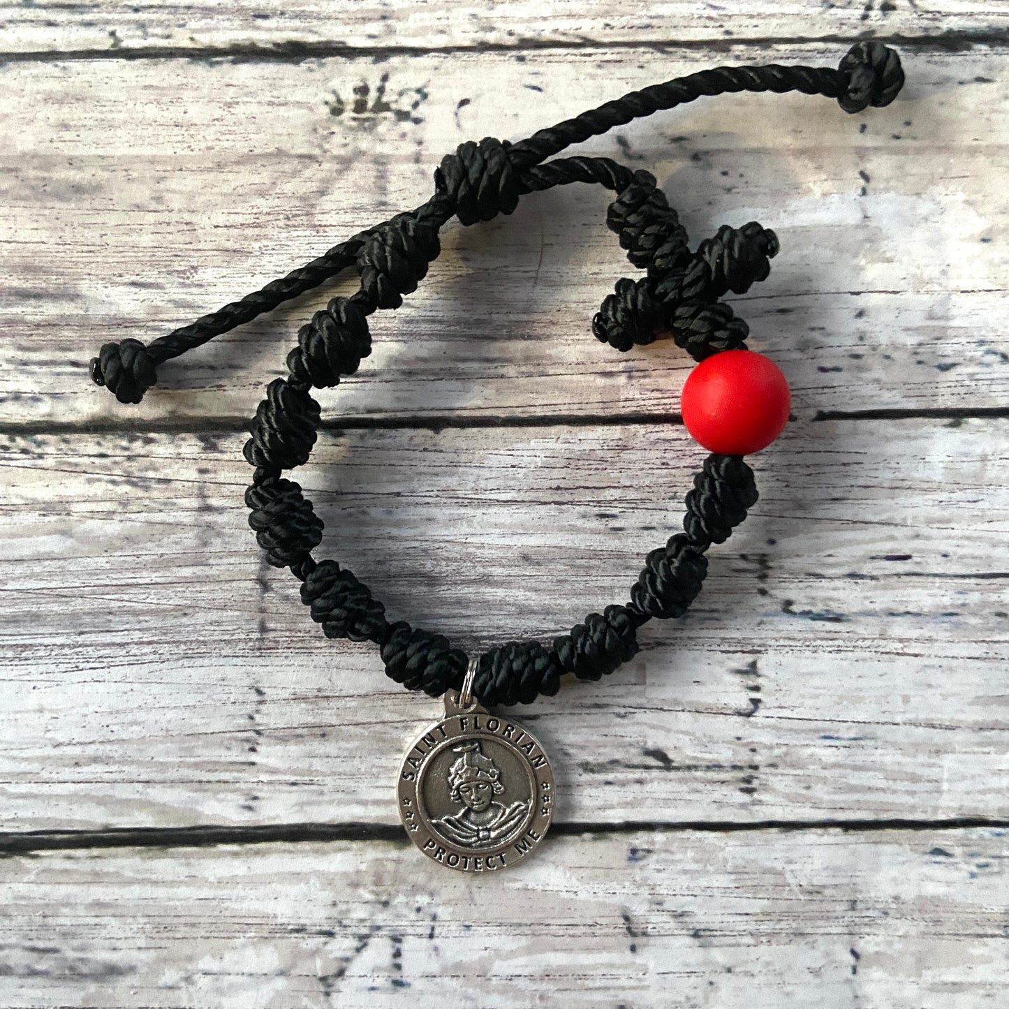 First Responder Twine Rosary Bracelet