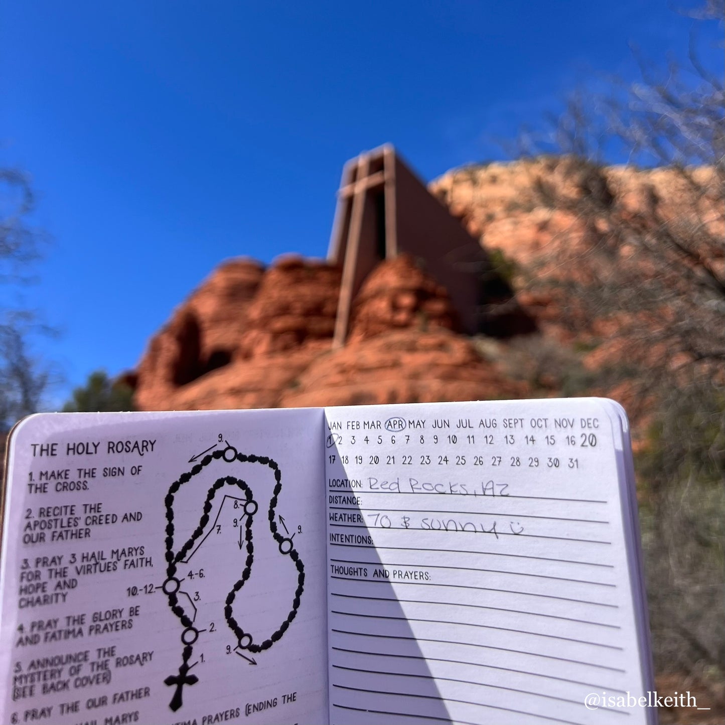 The Hiker's Prayer Journal