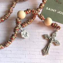 Load image into Gallery viewer, Adventurer Twine Rosary - Saint Joseph
