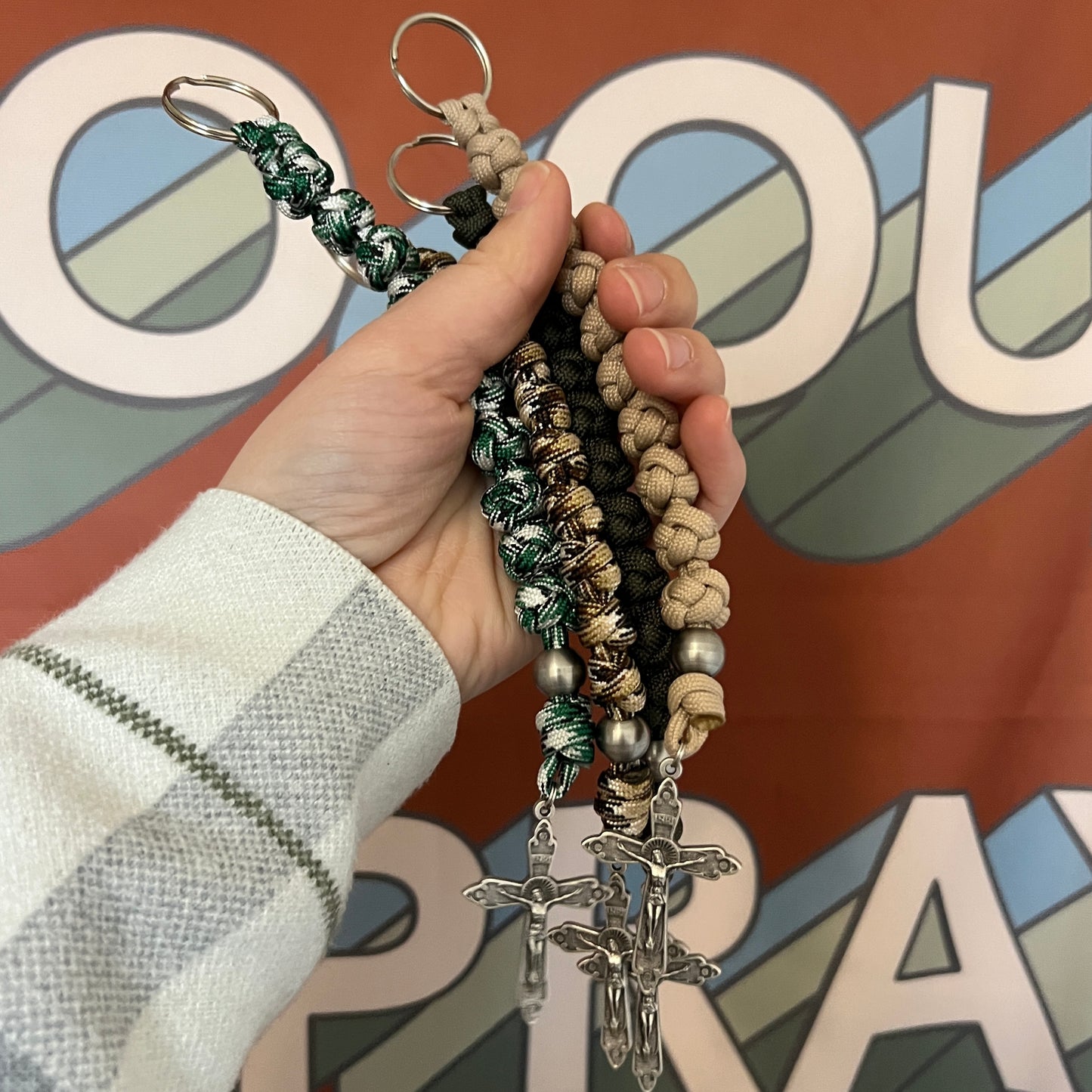 Paracord Decade Key Chain