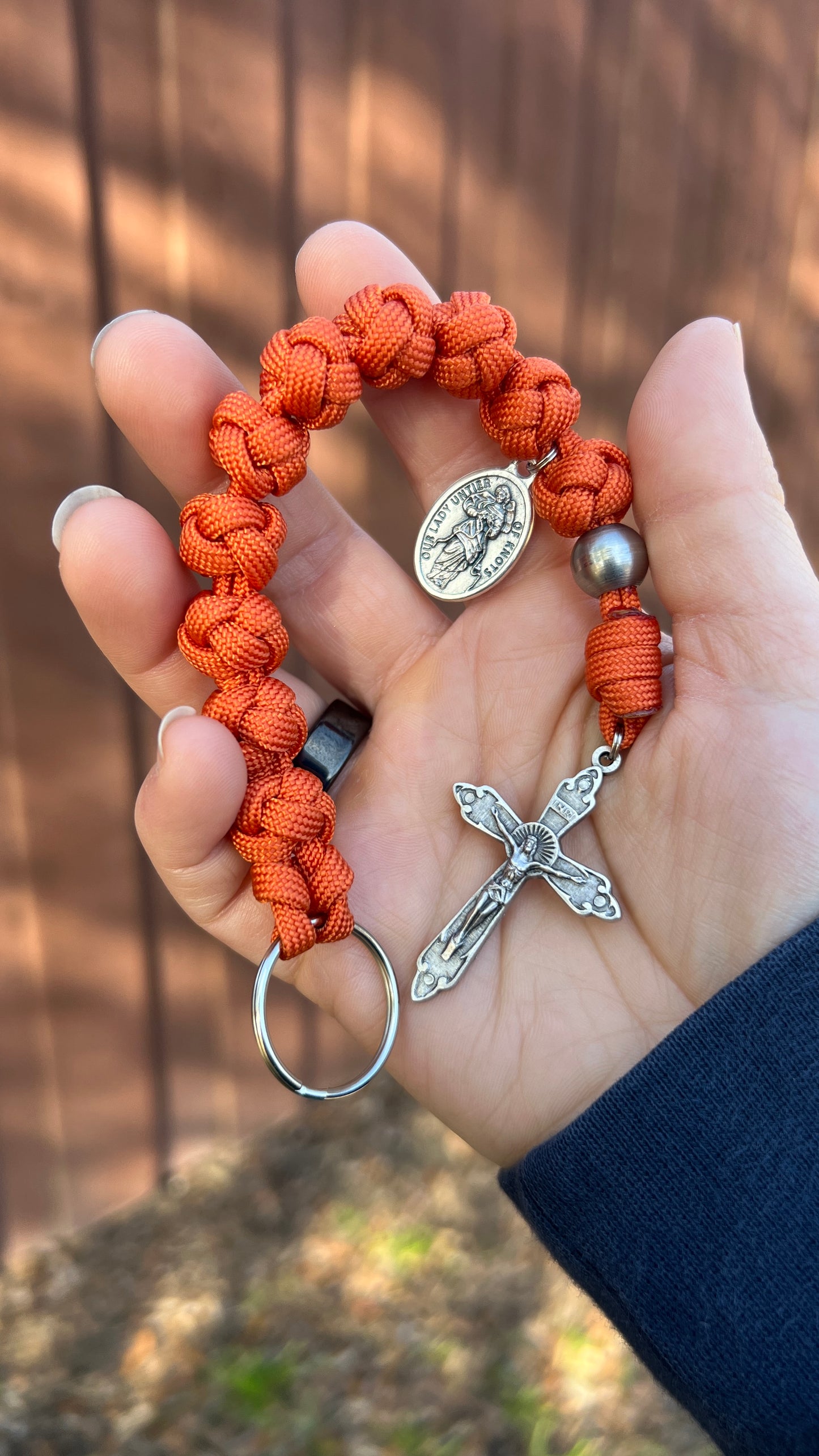 Paracord Decade Key Chain