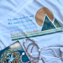 Load image into Gallery viewer, Saint Titus Brandsma Short Sleeve T-shirt
