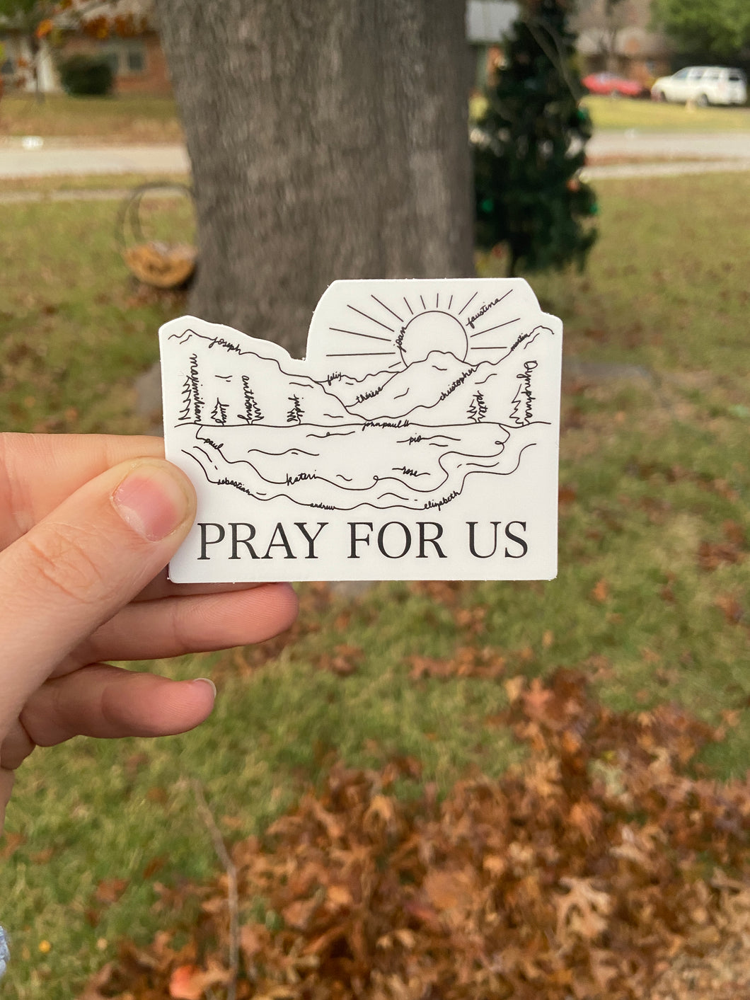 All Saints Pray for Us | Catholic Stickers