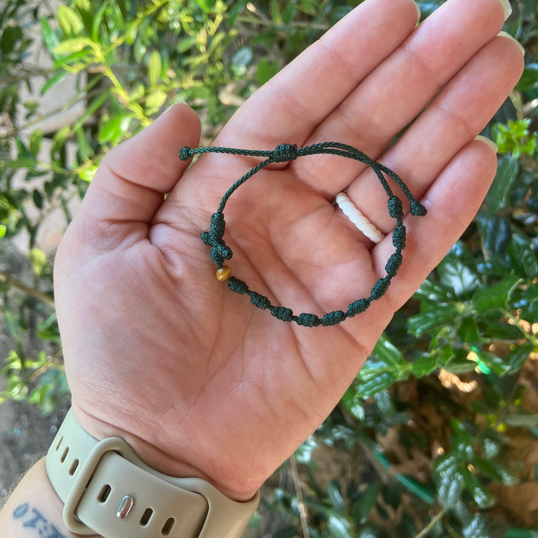 Micro Paracord Rosary Bracelet