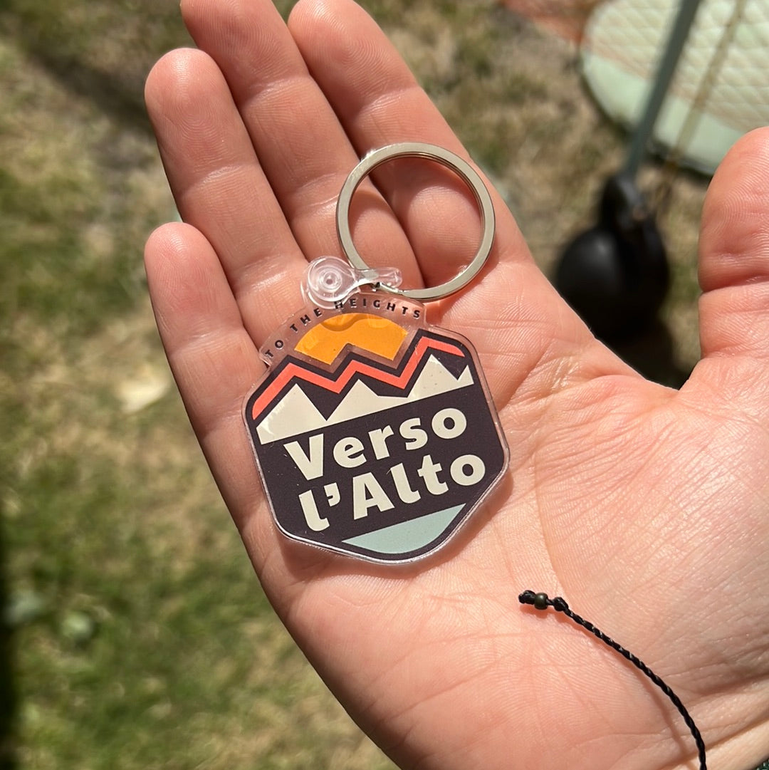 Verso l'Alto Keychain