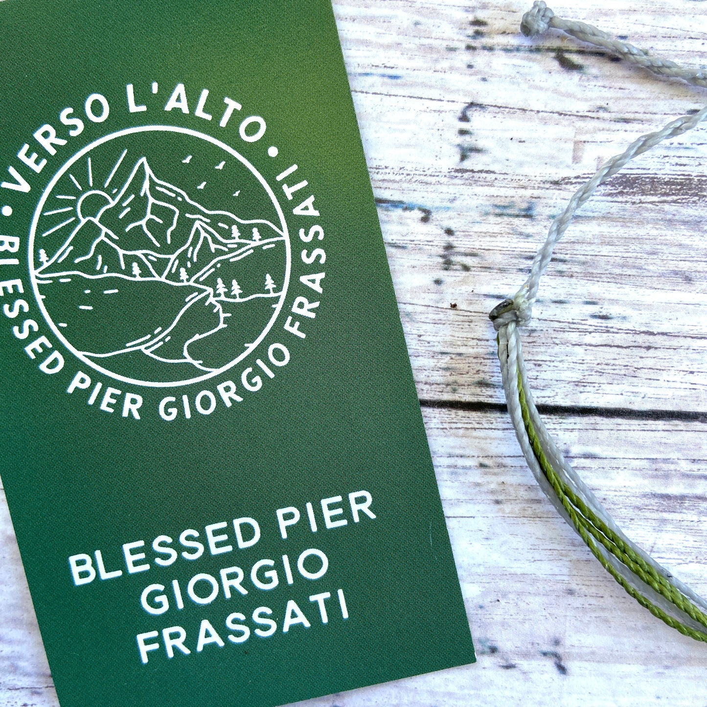 Wanderer Companion Bracelet | Verso L’Alto - Blessed Pier Giorgio Frassati