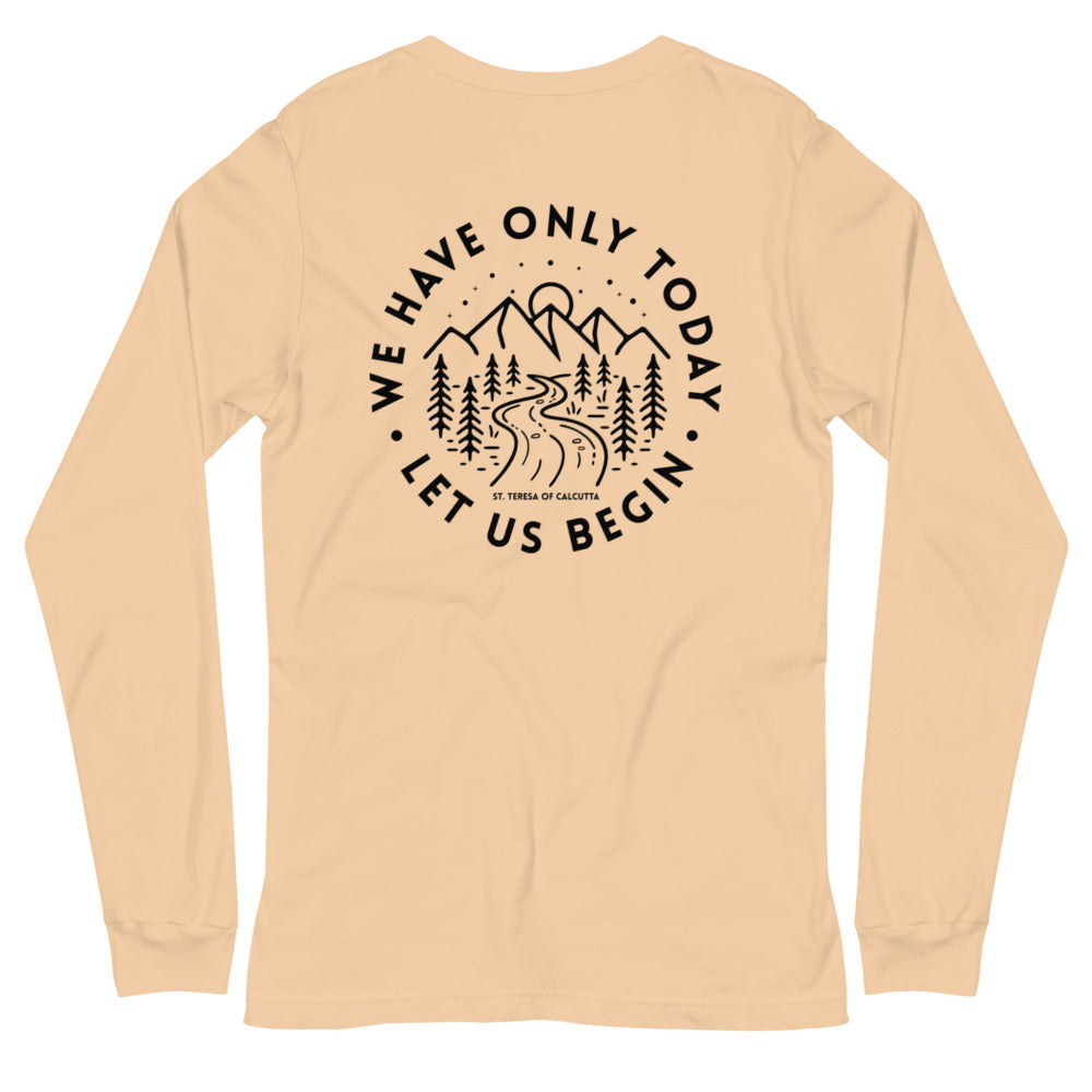 Let Us Begin - St. Teresa of Calcutta Unisex Long Sleeve Tee