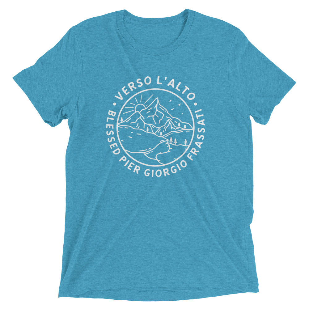 Verso L'Alto - Blessed Pier Giorgio Frassati Unisex t-shirt