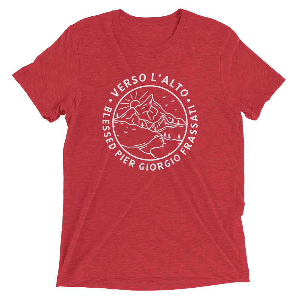 Verso L'Alto - Blessed Pier Giorgio Frassati Unisex t-shirt