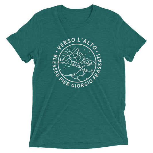 Verso L'Alto - Blessed Pier Giorgio Frassati Unisex t-shirt