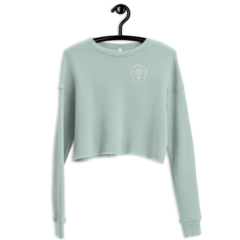 Everything is Grace Women's Cropped Sweatshirt