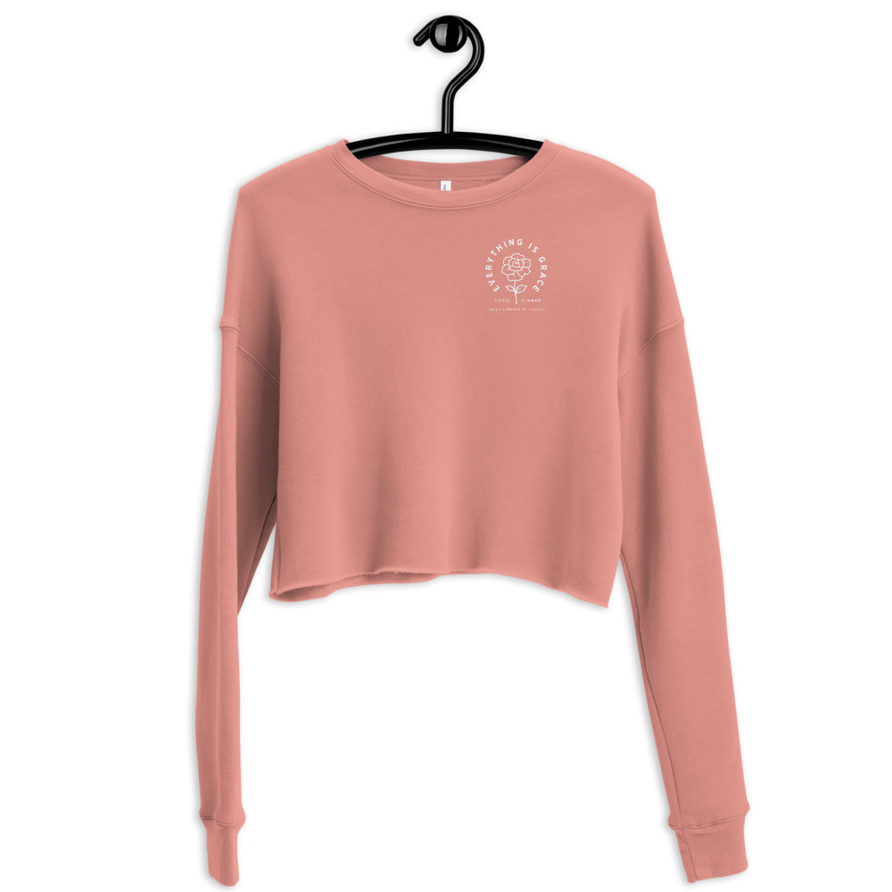 Everything is Grace Women's Cropped Sweatshirt